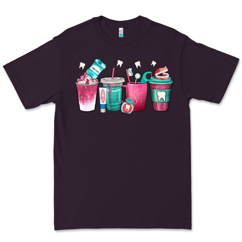 Dentist Coffee Cups Premium Tee by texasbilliewilder | Teevron