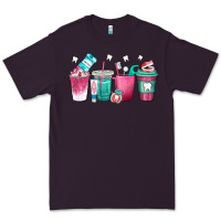 Plum dentist coffee cups Premium Tee - texasbilliewilder