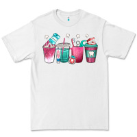 White dentist coffee cups Premium Tee - texasbilliewilder