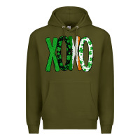 Army Green st. patrick's day xoxo Premium Hoodie - Bettercallsaul