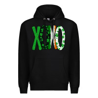 Black st. patrick's day xoxo Premium Hoodie - Bettercallsaul