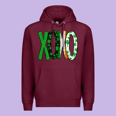 St. Patrick's Day Xoxo Premium Hoodie Designed By Bettercallsaul