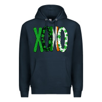 Navy st. patrick's day xoxo Premium Hoodie - Bettercallsaul