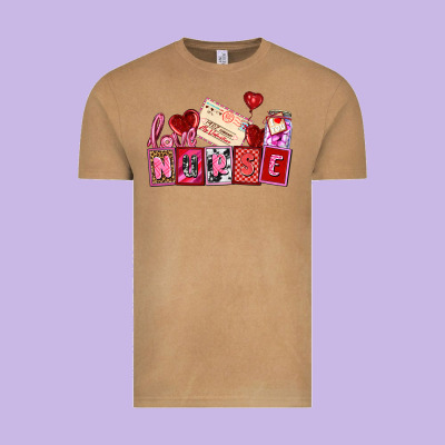 Valentines Day Nurse Vintage Tee Designed By Adodesignshop