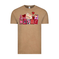 Vintage Coffee valentines day nurse Vintage Tee - AdoDesignShop