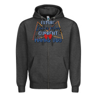 Charcoal Heather future ladies man current mamas boy Zipper Hoodie - MaliasSmallBusiness