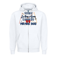 White future ladies man current mamas boy Zipper Hoodie - MaliasSmallBusiness