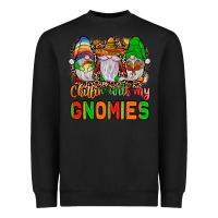 Black mexico chillin' with my gnomies Heavyweight Sweatshirt - JahusDesignShop