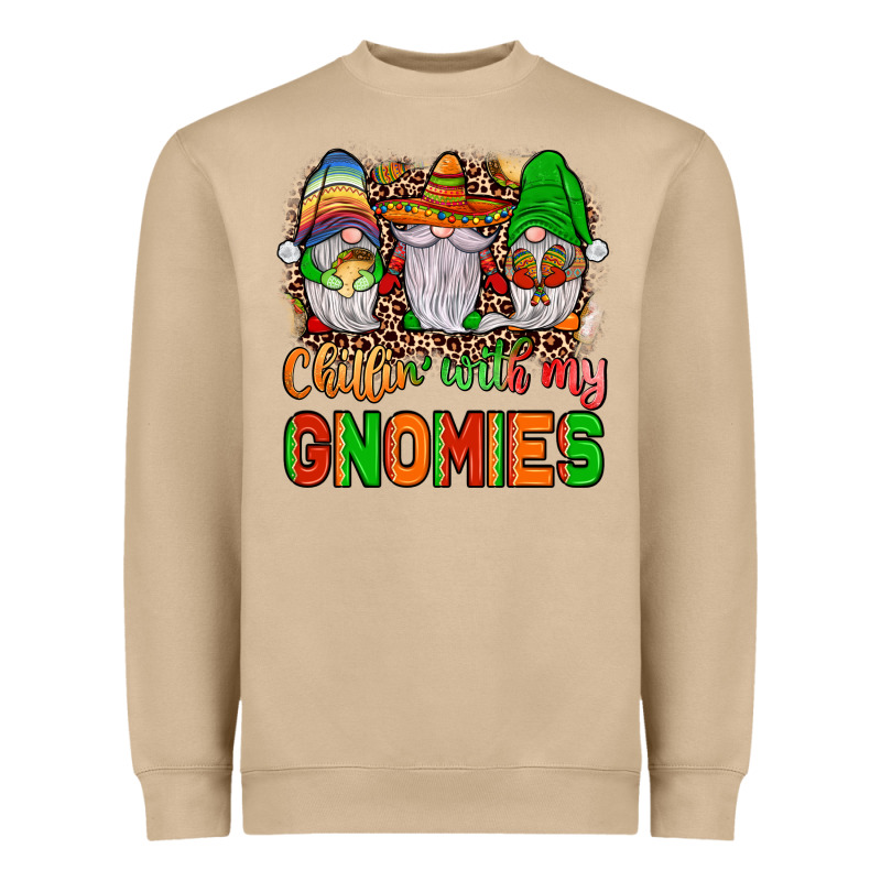 Mexico Chillin' With My Gnomies Heavyweight Sweatshirt by JahusDesignShop | Teevron