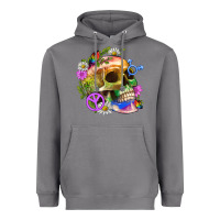 Storm Pride Skull And Transgender Symbol With Peace Heavyweight Hoodie - BundleAndBundleShop
