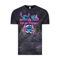 Cloud Black preview flower stitch kindergarten Vintage Tee - AdoDesignShop