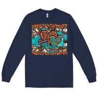 Navy hearts mama Long Sleeve Tee - Artiststas