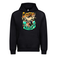 Black Can't be tamed cow Urban Hoodie - HowdyJamesFarm