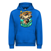 Cobalt Can't be tamed cow Urban Hoodie - HowdyJamesFarm