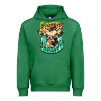 Emerald Can't be tamed cow Urban Hoodie - HowdyJamesFarm