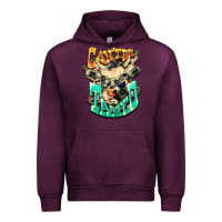 Mauve Wine Can't be tamed cow Urban Hoodie - HowdyJamesFarm