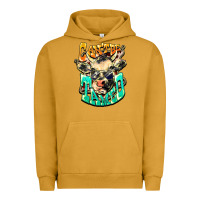 Pigment Peanut Butter Can't be tamed cow Urban Hoodie - HowdyJamesFarm