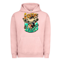 Pigment Salmon Can't be tamed cow Urban Hoodie - HowdyJamesFarm