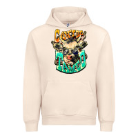 Sandshell Can't be tamed cow Urban Hoodie - HowdyJamesFarm