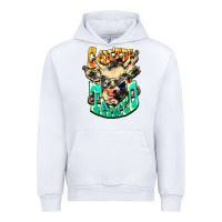 White Can't be tamed cow Urban Hoodie - HowdyJamesFarm