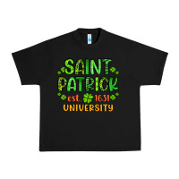 Black saint patrick university Urban Heavy Tee - Artiststas