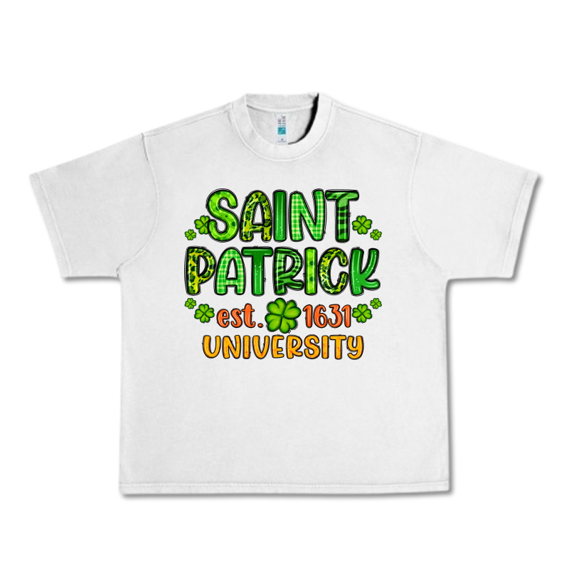 Saint Patrick University Urban Heavy Tee by Artiststas | Teevron