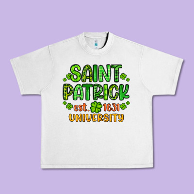 Saint Patrick University Urban Heavy Tee Designed By Artiststas