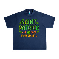 Navy saint patrick university Urban Heavy Tee - Artiststas