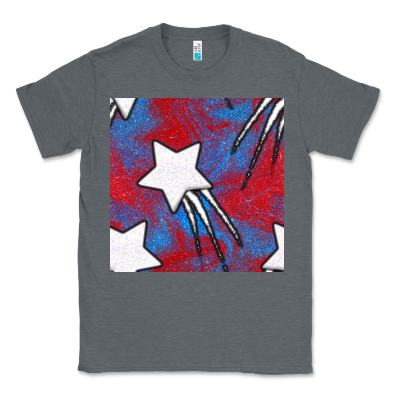 Glitter 4th Of July Seamless Pattern Classic Tee by BundleAndBundleShop | Teevron