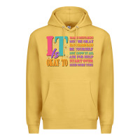 Antique Gold it is okay to Premium Hoodie - JahusDesignShop
