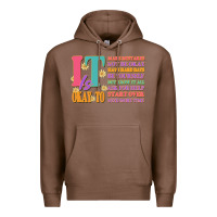 Chestnut it is okay to Premium Hoodie - JahusDesignShop