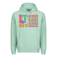 Seafoam it is okay to Premium Hoodie - JahusDesignShop