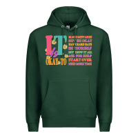 Sports Green it is okay to Premium Hoodie - JahusDesignShop