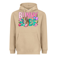 Mushroom Bunny Babe Easter Heavyweight Hoodie - BundleAndBundleShop