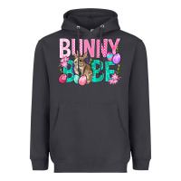 Smoke Bunny Babe Easter Heavyweight Hoodie - BundleAndBundleShop