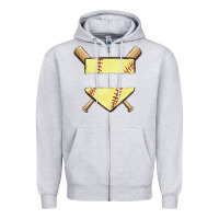 Heather Grey custom baseball Zipper Hoodie - MaliasSmallBusiness