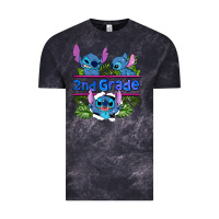 Cloud Black preview flower stitch 2nd grade Vintage Tee - AdoDesignShop