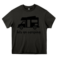 Asphalt lets go camping Heavy Core Tee - Unal Design