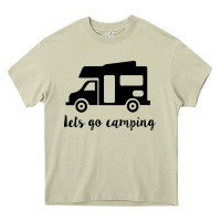 Mossy lets go camping Heavy Core Tee - Unal Design