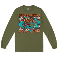Army Green hearts mama Long Sleeve Tee - Artiststas