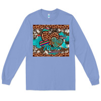 Colony Blue hearts mama Long Sleeve Tee - Artiststas