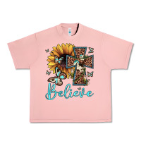 Salmon believe leopard cross sunflower butterfly Urban Heavy Tee - JahusDesignShop