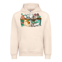 Sandshell Dog coffee cups Urban Hoodie - HowdyJamesFarm