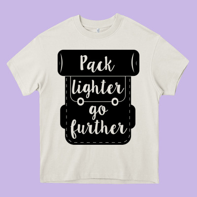 Heavy Core Tee pack lighter go further