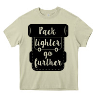 Mossy pack lighter go further Heavy Core Tee - Unal Design
