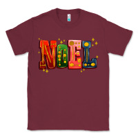 Burgundy noel Classic Tee - AdoDesignShop