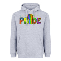 Heather Grey Western Pride Heavyweight Hoodie - BundleAndBundleShop