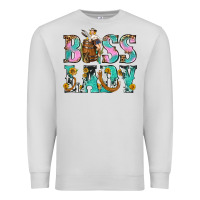 Dove Grey Boss Lady Premium Sweatshirt - BundleAndBundleShop