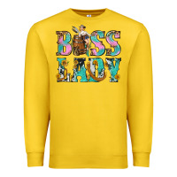 Lemon Boss Lady Premium Sweatshirt - BundleAndBundleShop