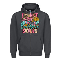 Smoke i'm not bossy i just have leadership skills Zipper Hoodie - MaliasSmallBusiness